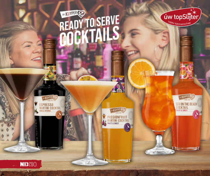 De Kuyper Ready to Serve cocktails - Groot’s Dranken - úw topSlijter