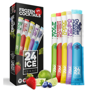 24 ICE Frozen Cocktails mix