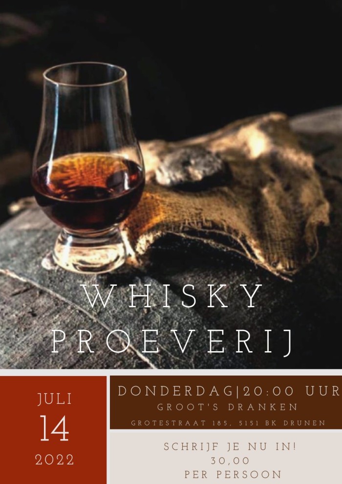 Wereldse Whisky proeverij
