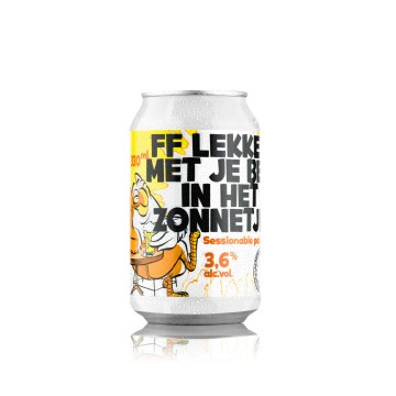 Uiltje FF lekker met je bek in het zonnetje