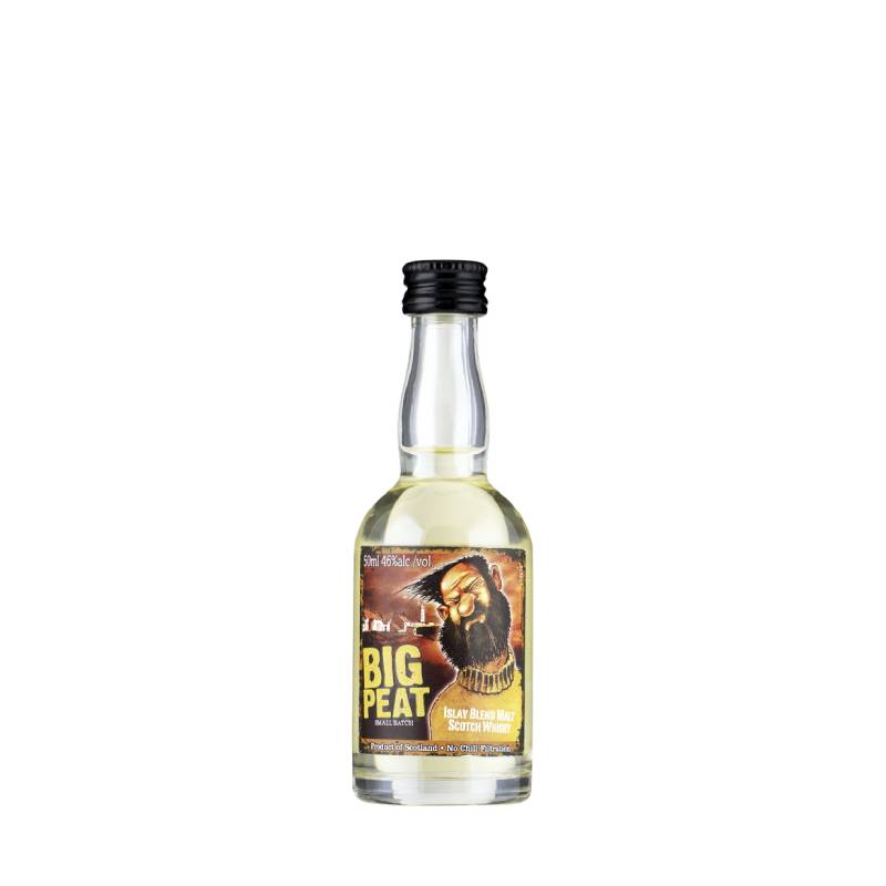 [5014218799248] Big Peat Islay malt whisky miniatuur