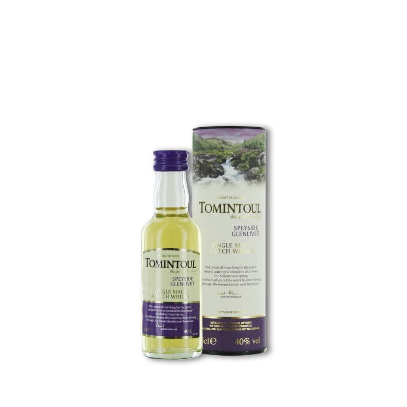 [5021349050018] TOMINTOUL 10YO Miniatuur