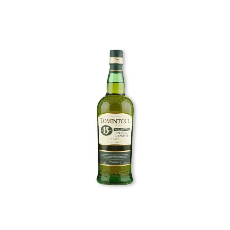 [5021349703563] TOMINTOUL 15YO Peaty Tang Peated Single Malt Whisky 0,70 ltr