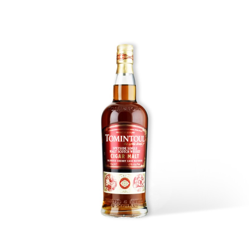[5021349704676] TOMINTOUL Cigar Malt Whisky Oloroso Sherry Cask 0,70 ltr