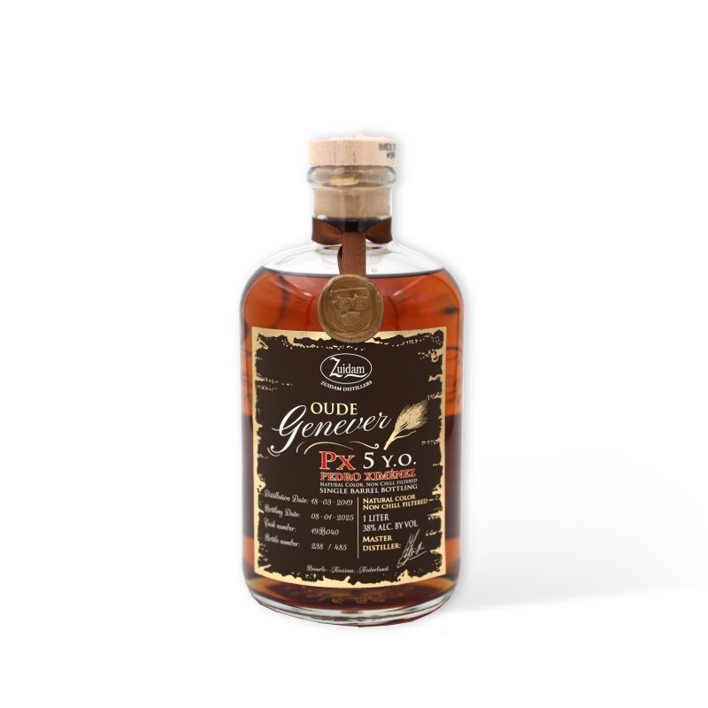 [8713947002670] Zuidam oude genever 5 jaar PX single barrel