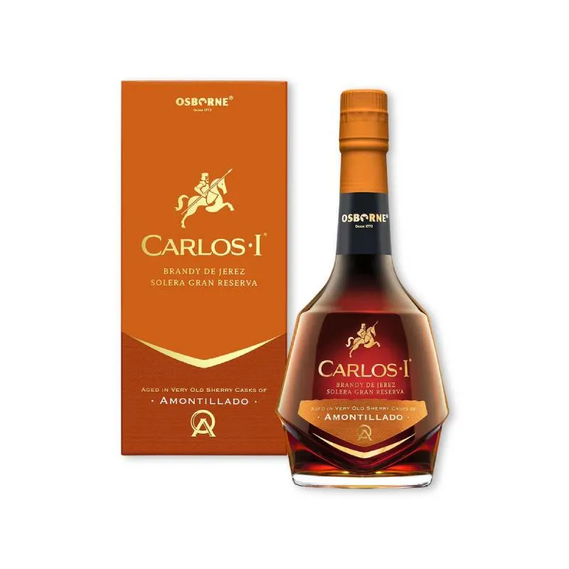 [8410337089166] Carlos I Amontillado brandy de Jerez Solera gran reserva