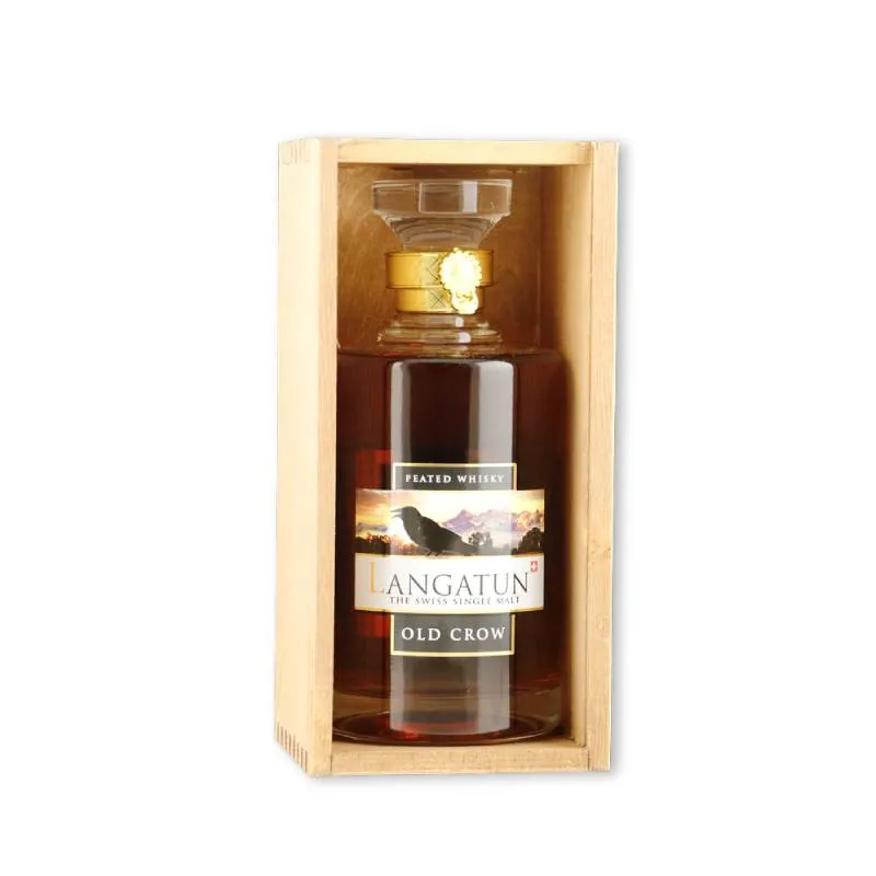 [7640149331967] LANGATUN Old Crow Single Malt Whisky 0,50 ltr