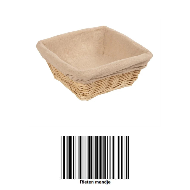 [Rieten mandje] Rietenmandje Cadeauverpakking